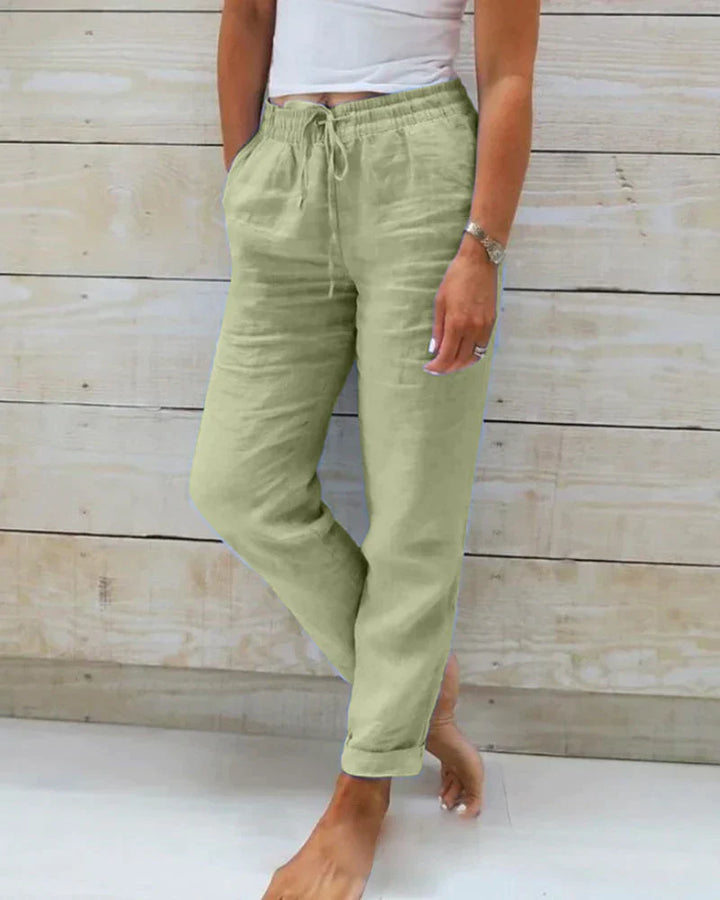 Elena - Stylish Linen Pants