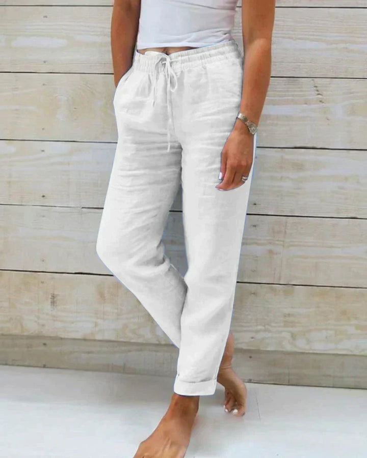 Elena - Stylish Linen Pants