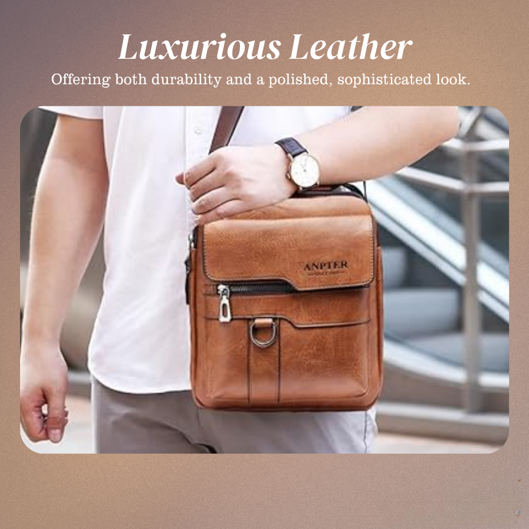 Andrew - Stylish Messenger Shoulder Bag with Contemporary Functionality