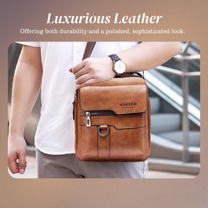Andrew - Stylish Messenger Shoulder Bag with Contemporary Functionality