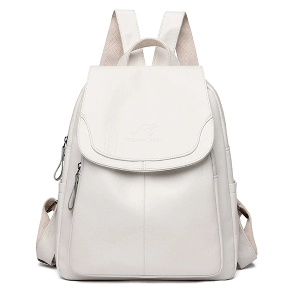 Olivia Saugus Leather Backpack
