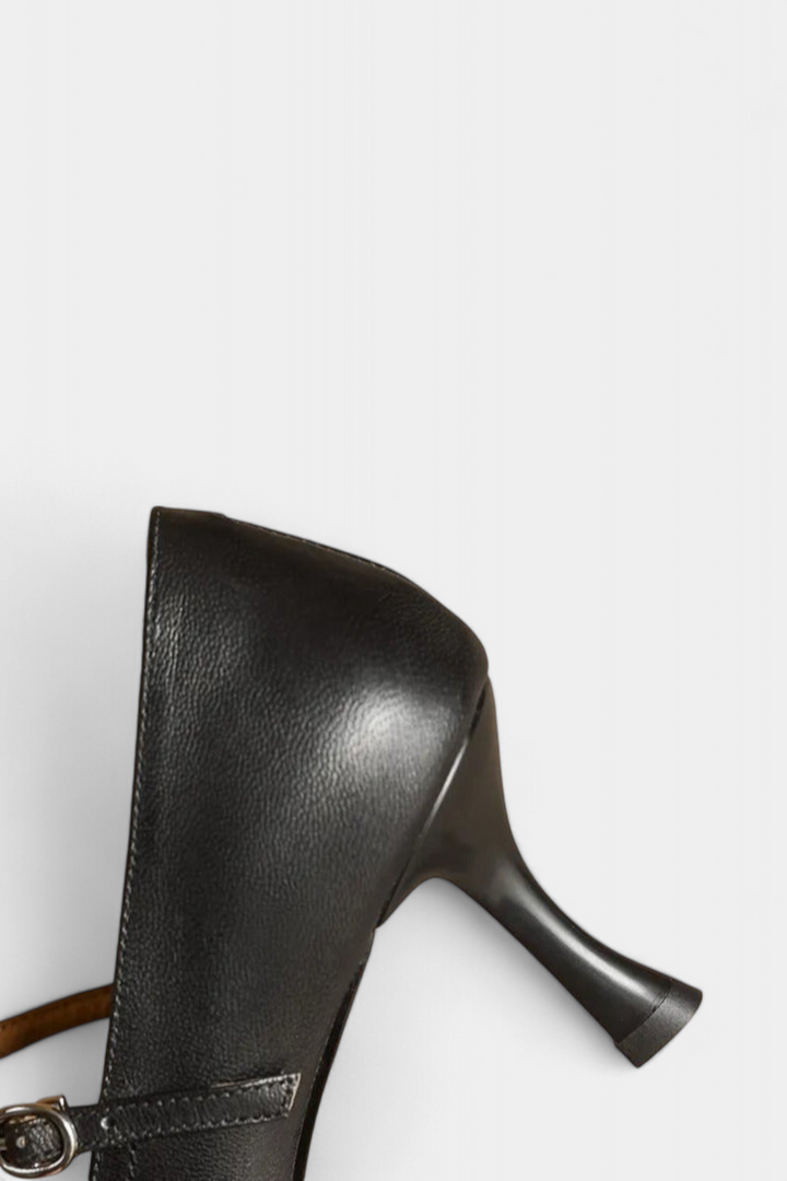 Zulema Pointed Toe T-Bar Stiletto Heels