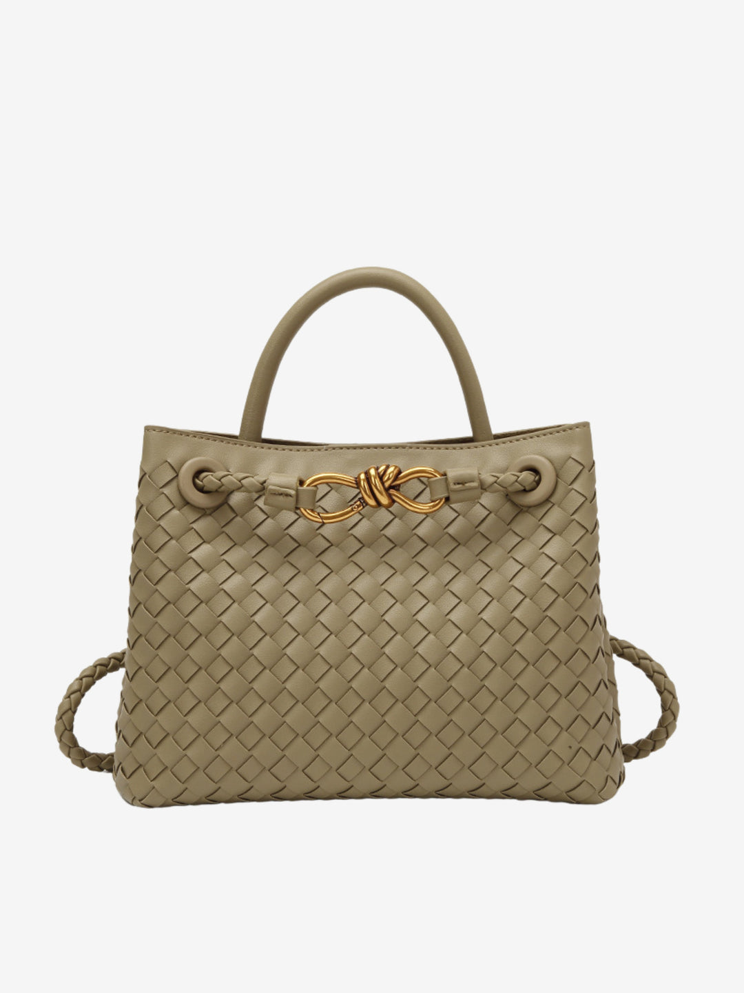 Eloise | Textured Compact Woven Handbag