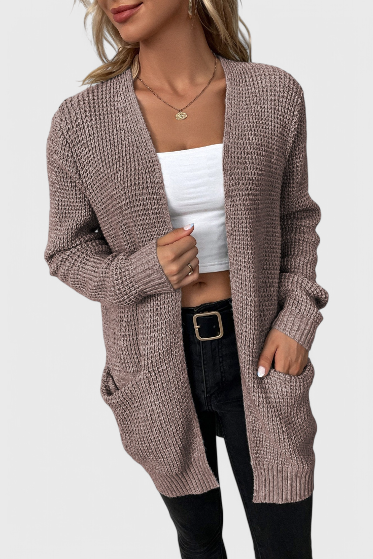 Anneliese Soft Knit Cardigan - Elegant and Refined