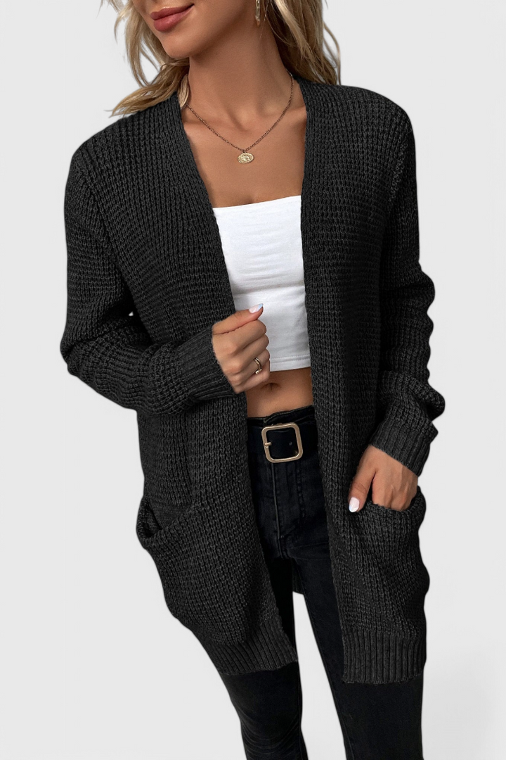 Anneliese Soft Knit Cardigan - Elegant and Refined