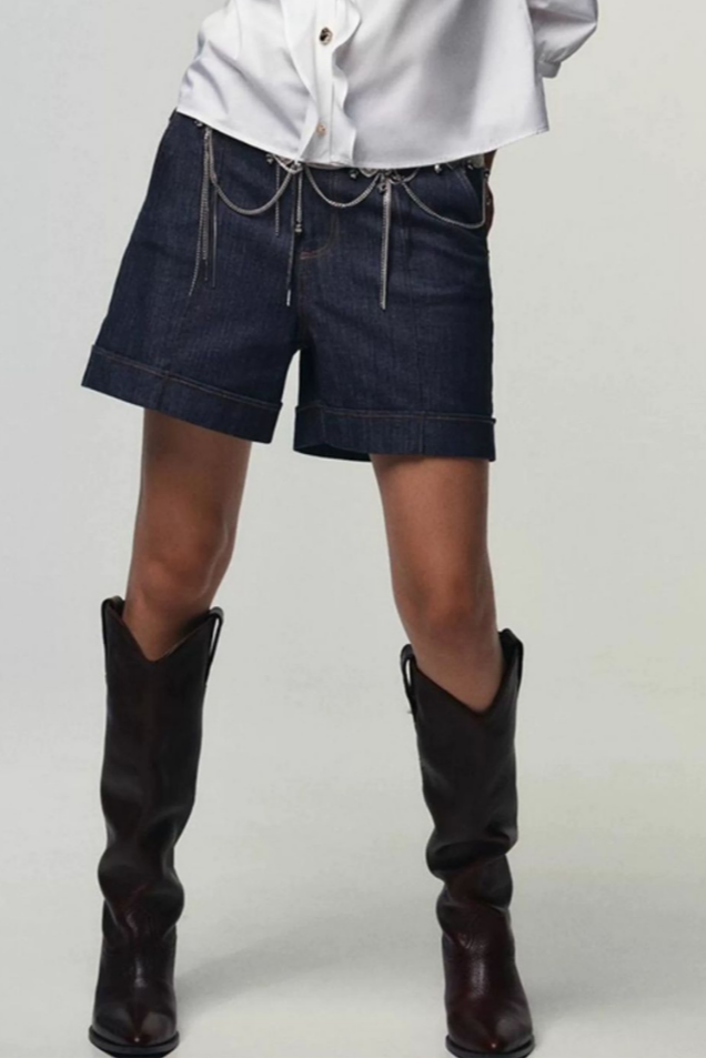 Icelle Brown Leather Equestrian Boots - Pointed Toe Design with Low Heel