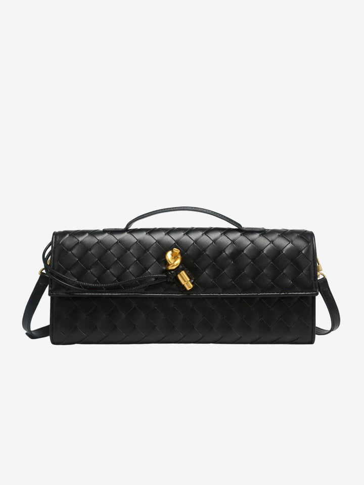 Camila | Chic Slim Woven Clutch
