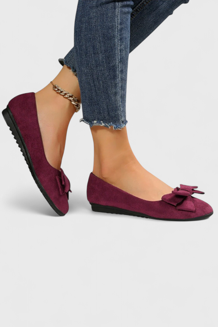 Lissandra Chic and Cozy Orthopedic Ballerina Flats