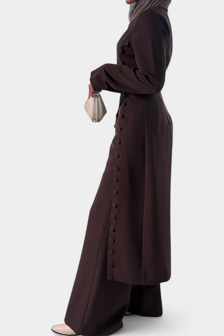 Melissa Lightweight Button-Up Casual Set