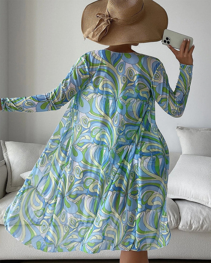 Laluna® | 3-Piece Printed Swimwear Set