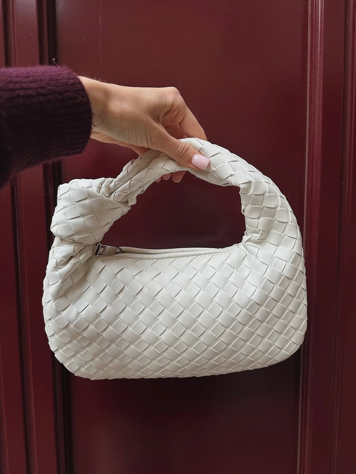 Sienna | Compact Bag with Braided Handle