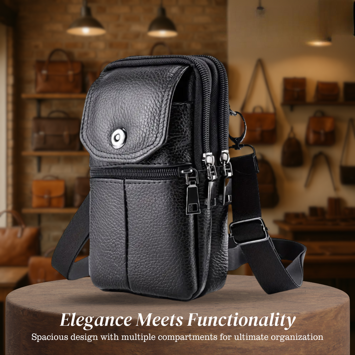 Andrew - Stylish Messenger Shoulder Bag with Contemporary Functionality