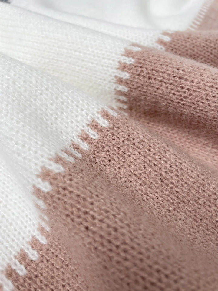 Sorlyn Contemporary Patterned Relaxed Fit Pullover