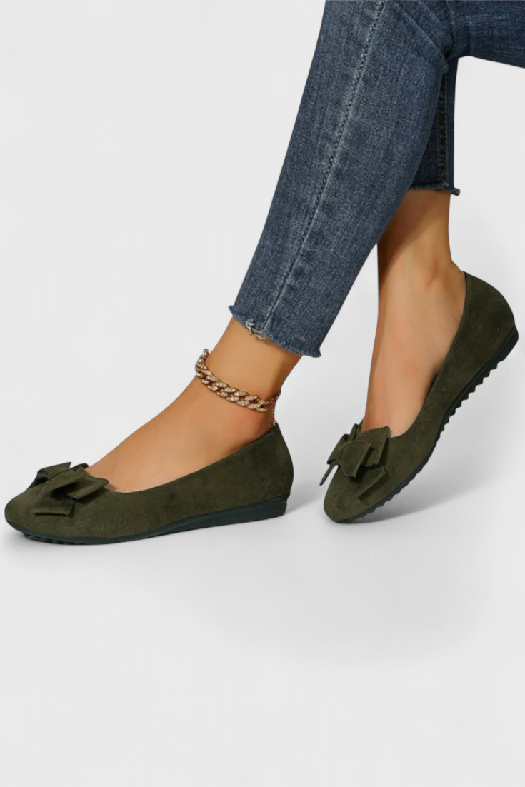 Lissandra Chic and Cozy Orthopedic Ballerina Flats
