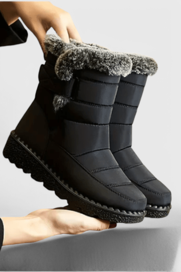 Lexi Waterproof Winter Boots Featuring Non-Slip Sole