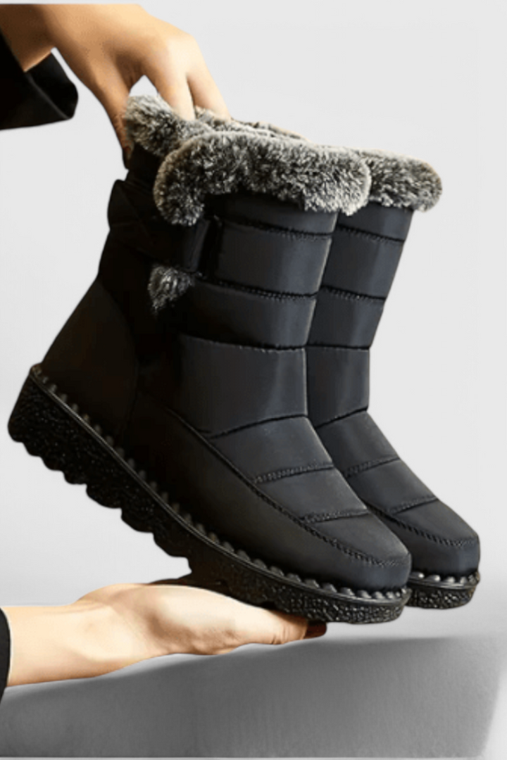 Lexi Waterproof Winter Boots Featuring Slip-Resistant Sole