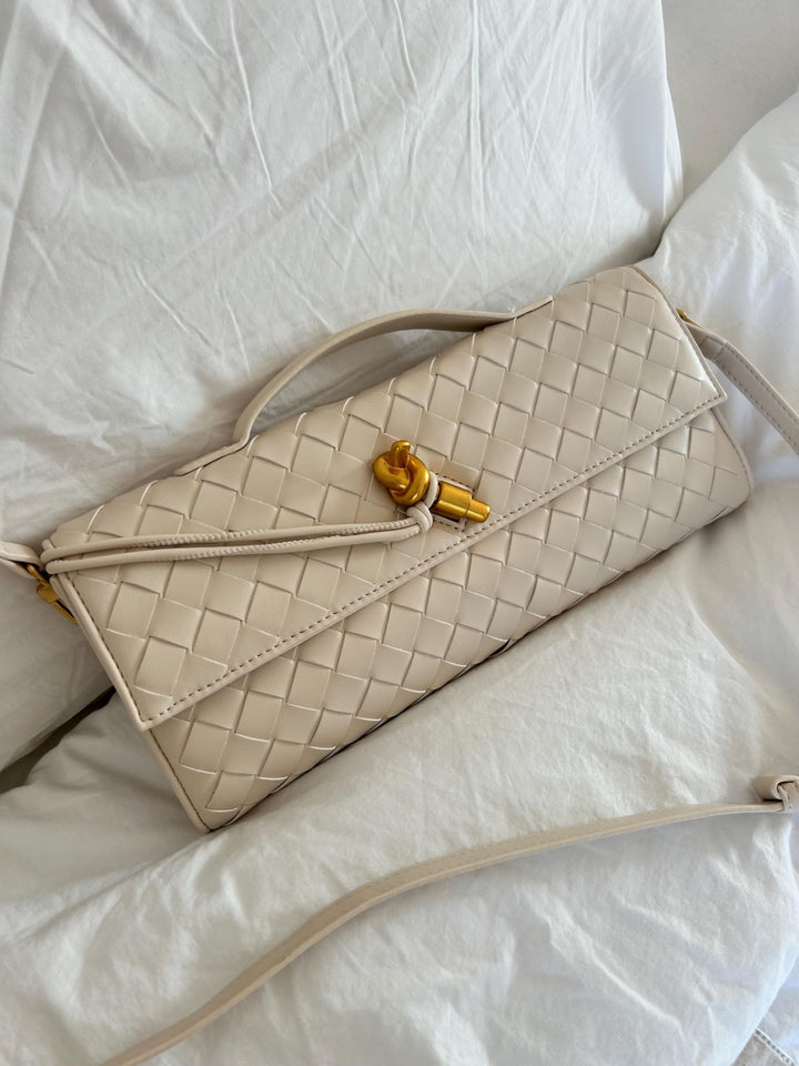 Camila | Chic Slim Woven Clutch