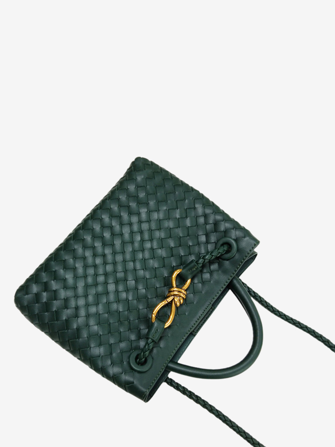 Eloise | Textured Compact Woven Handbag