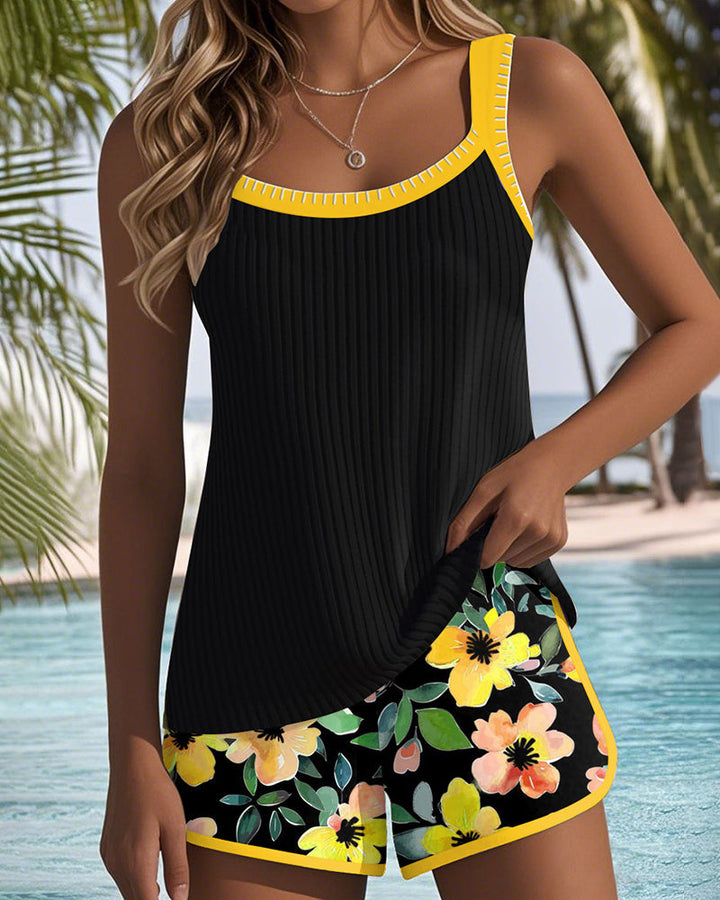 Laluna® | Stylish Two-Piece Tankini Set