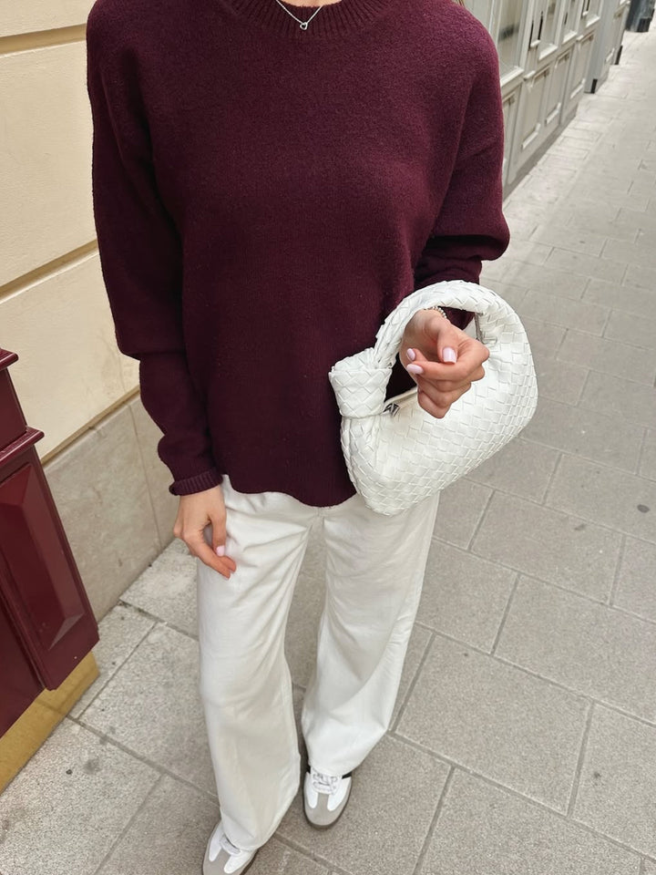 Sienna | Compact Bag with Braided Handle