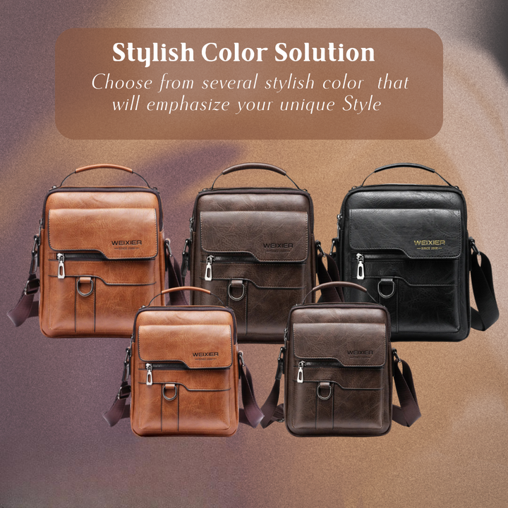 Andrew - Stylish Messenger Shoulder Bag with Contemporary Functionality