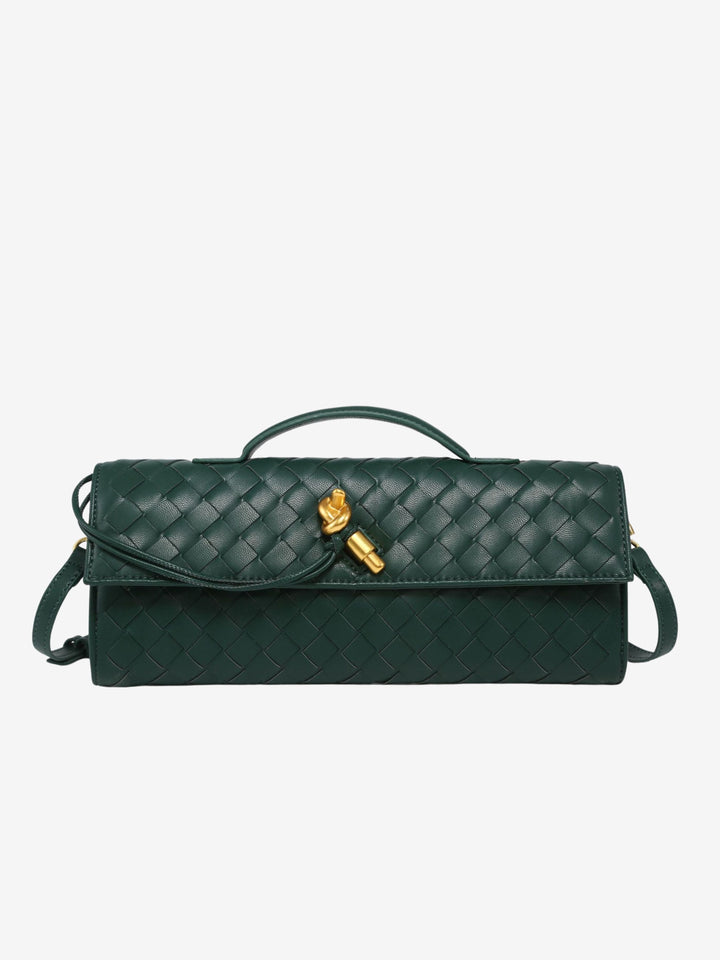 Camila | Chic Slim Woven Clutch