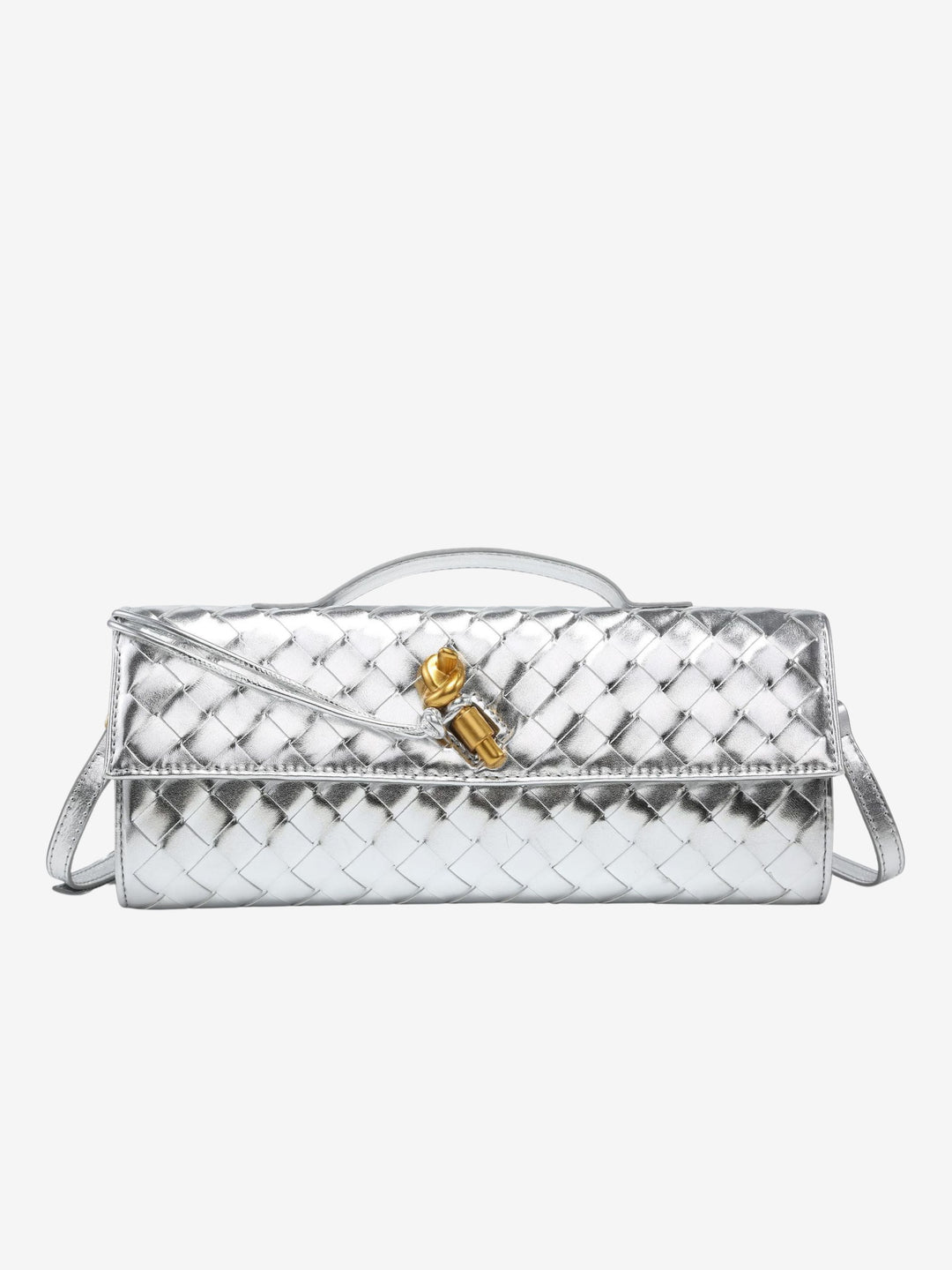 Camila | Chic Slim Woven Clutch