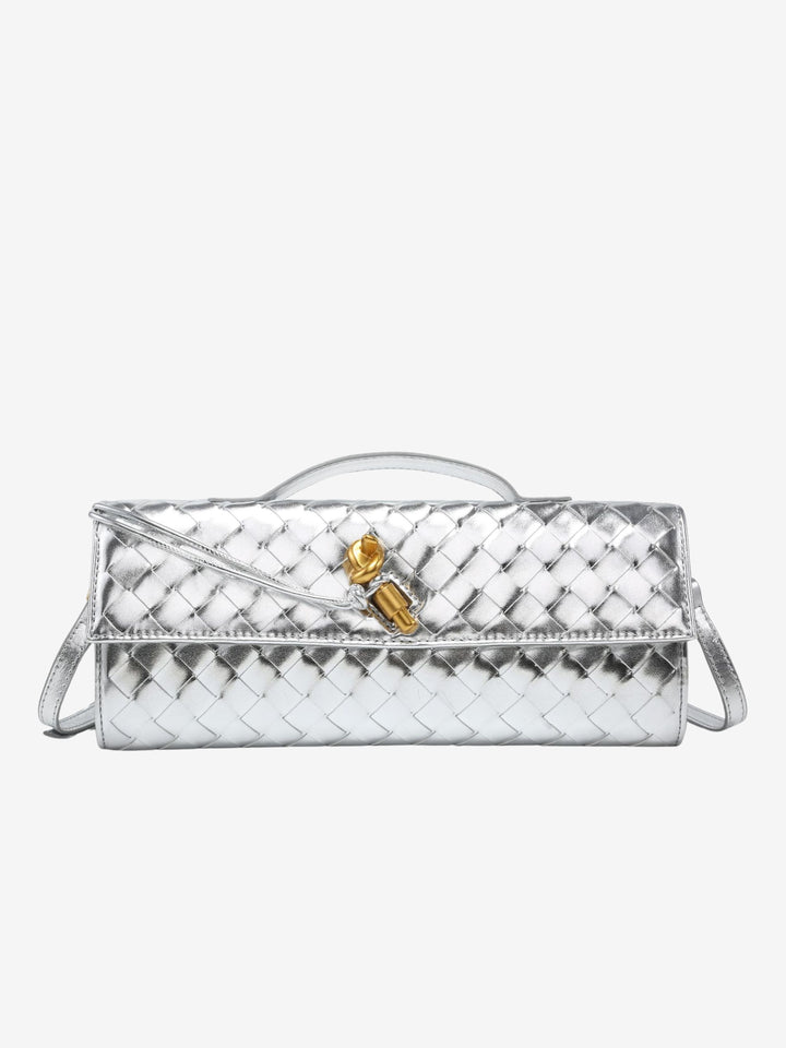 Camila | Chic Slim Woven Clutch