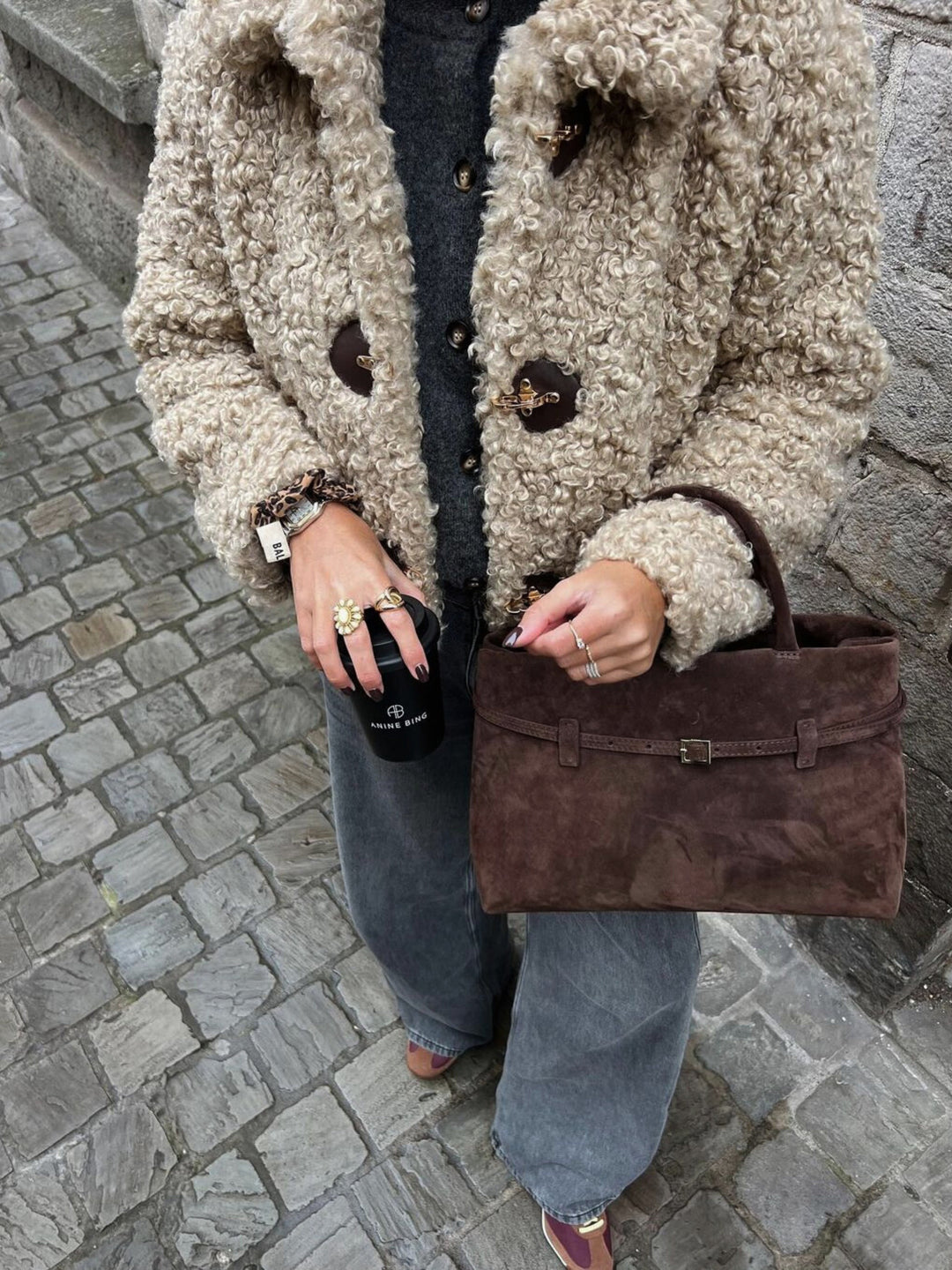 Rebecca | Luxurious Suede Handbag