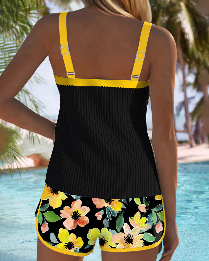 Laluna® | Stylish Two-Piece Tankini Set