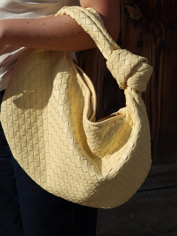 Giselle | Medium Braided Knot Shoulder Bag