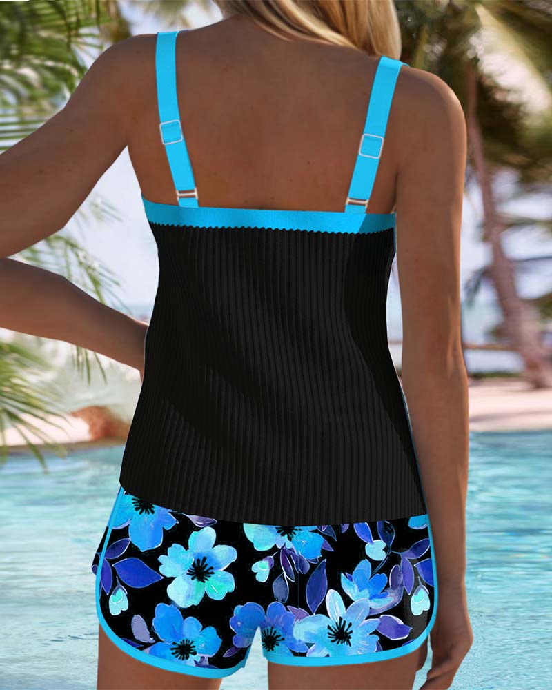 Laluna® | Stylish Two-Piece Tankini Set