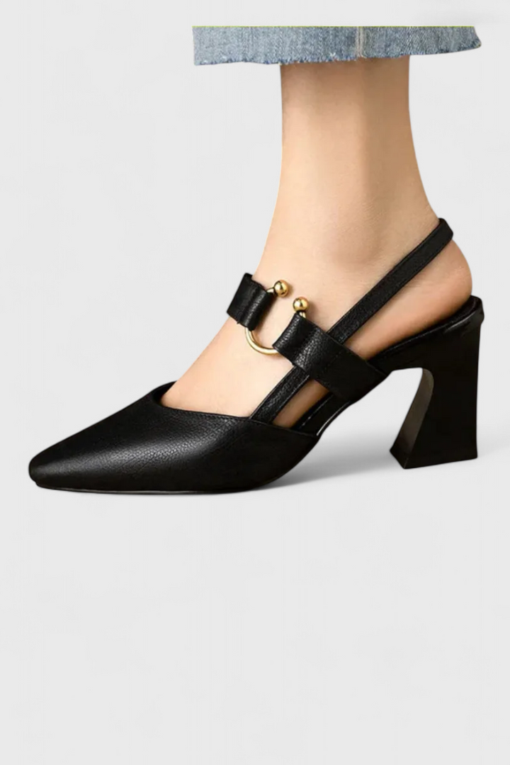 Chic Angeles Heels Featuring Ergonomic Sole and Cushioned Interior