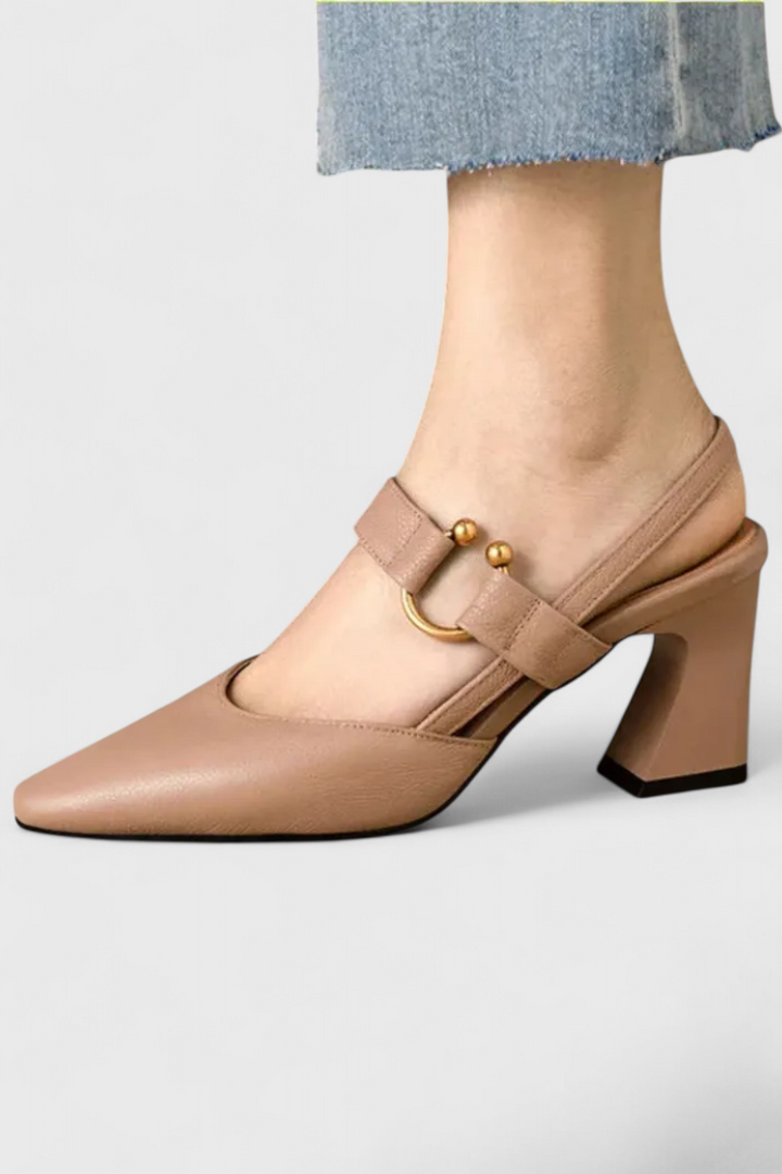 Chic Angeles Heels Featuring Ergonomic Sole and Cushioned Interior