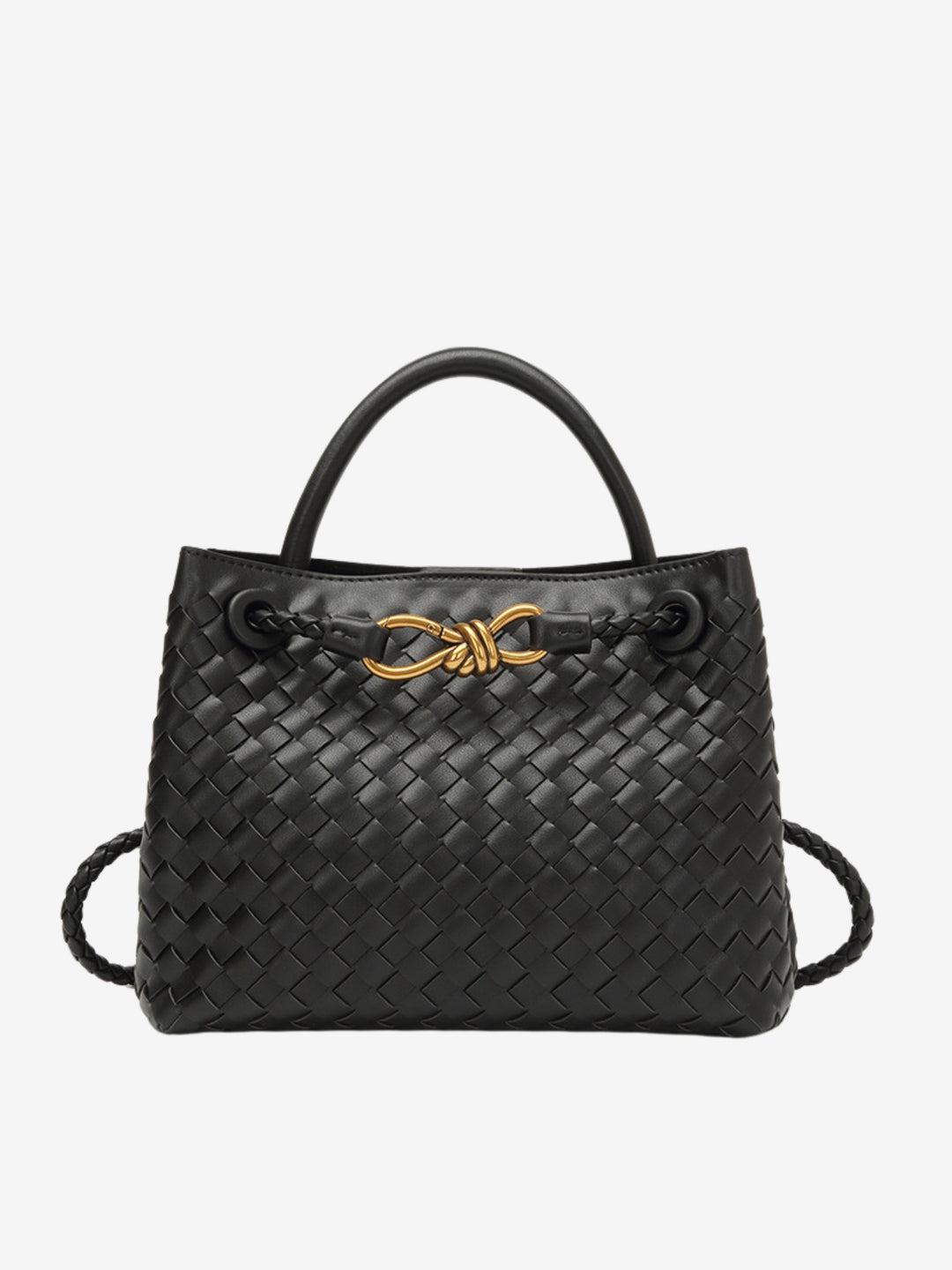 Eloise | Textured Compact Woven Handbag