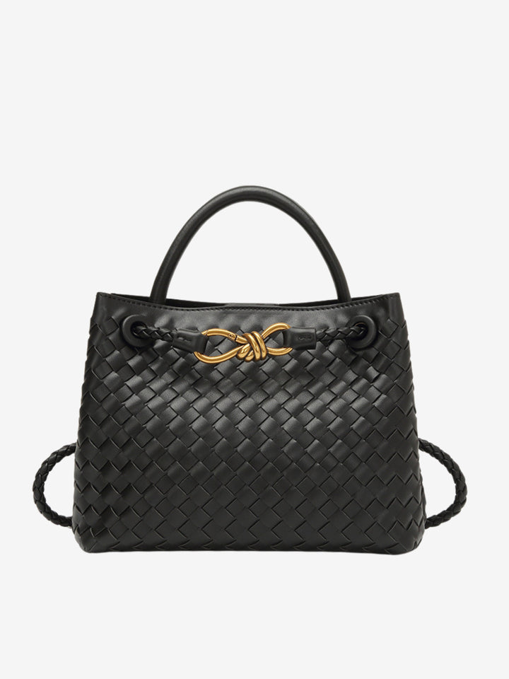 Eloise | Textured Compact Woven Handbag
