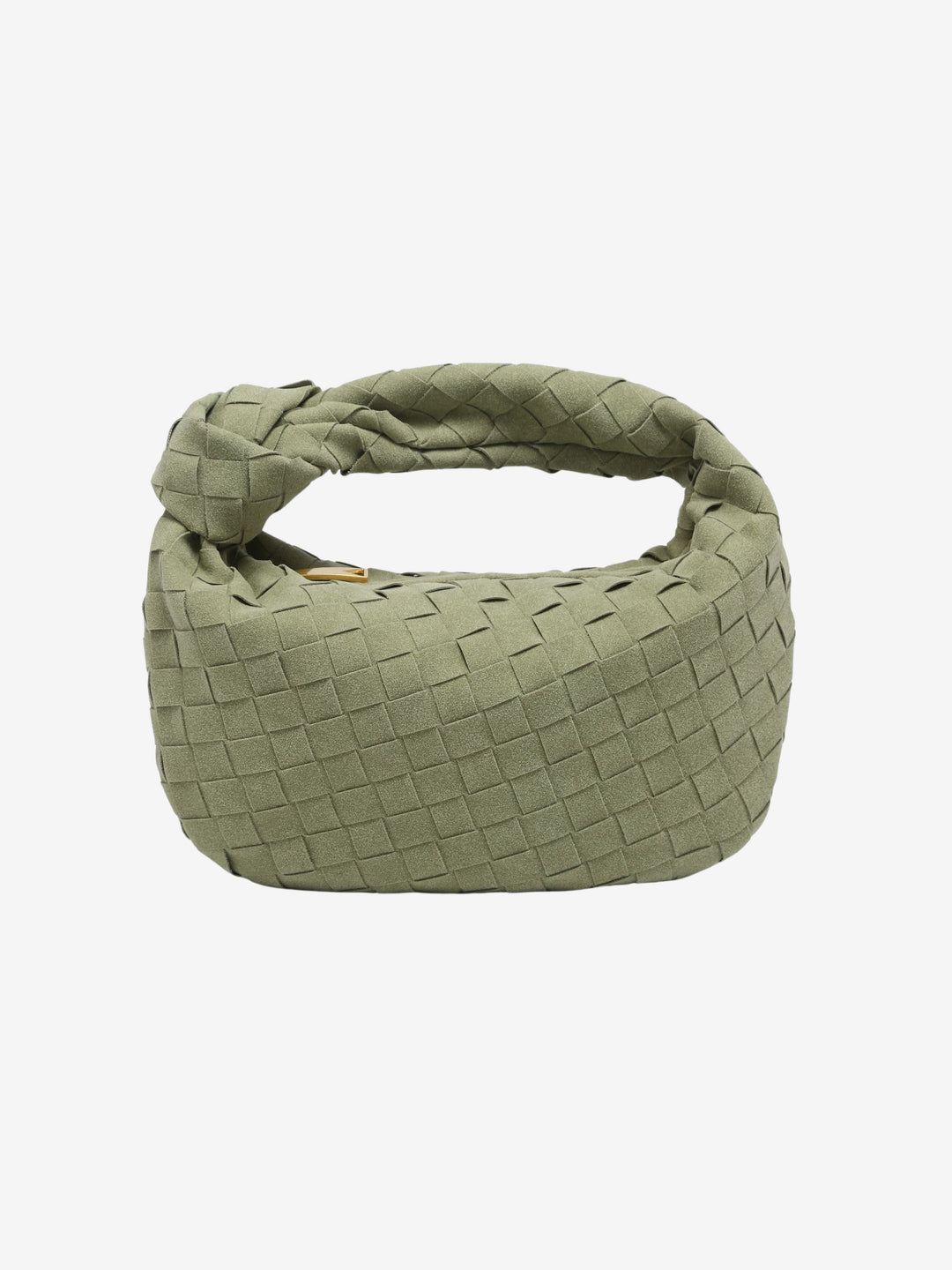 Renee | Velvet Mini Braided Handbag