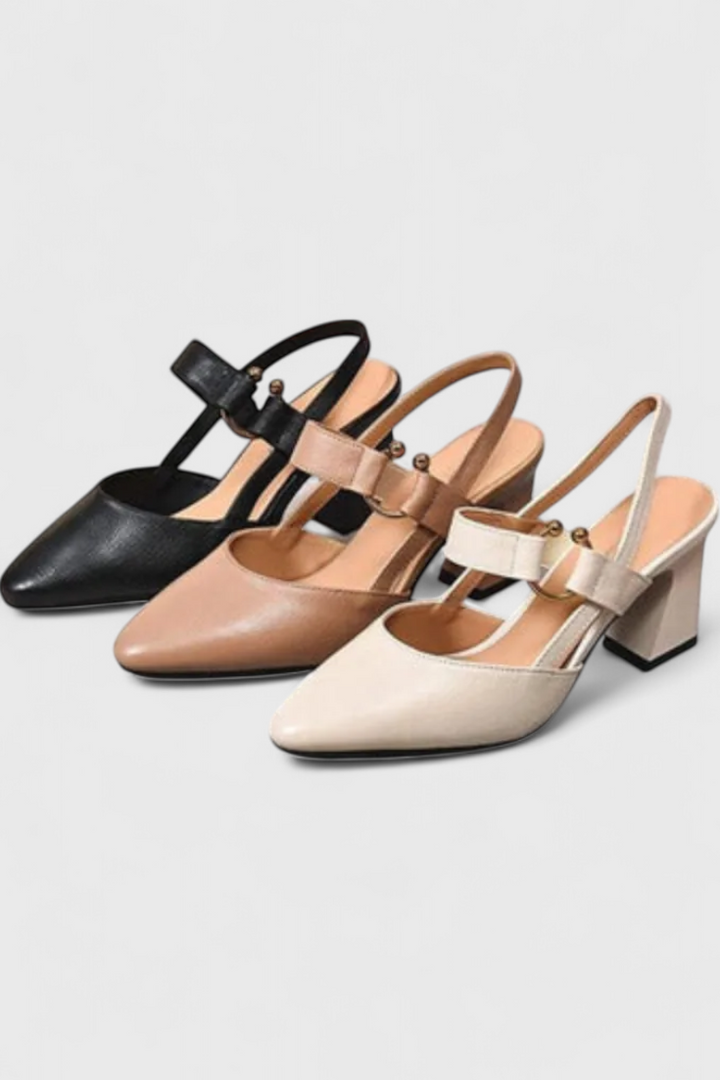 Chic Angeles Heels Featuring Ergonomic Sole and Cushioned Interior