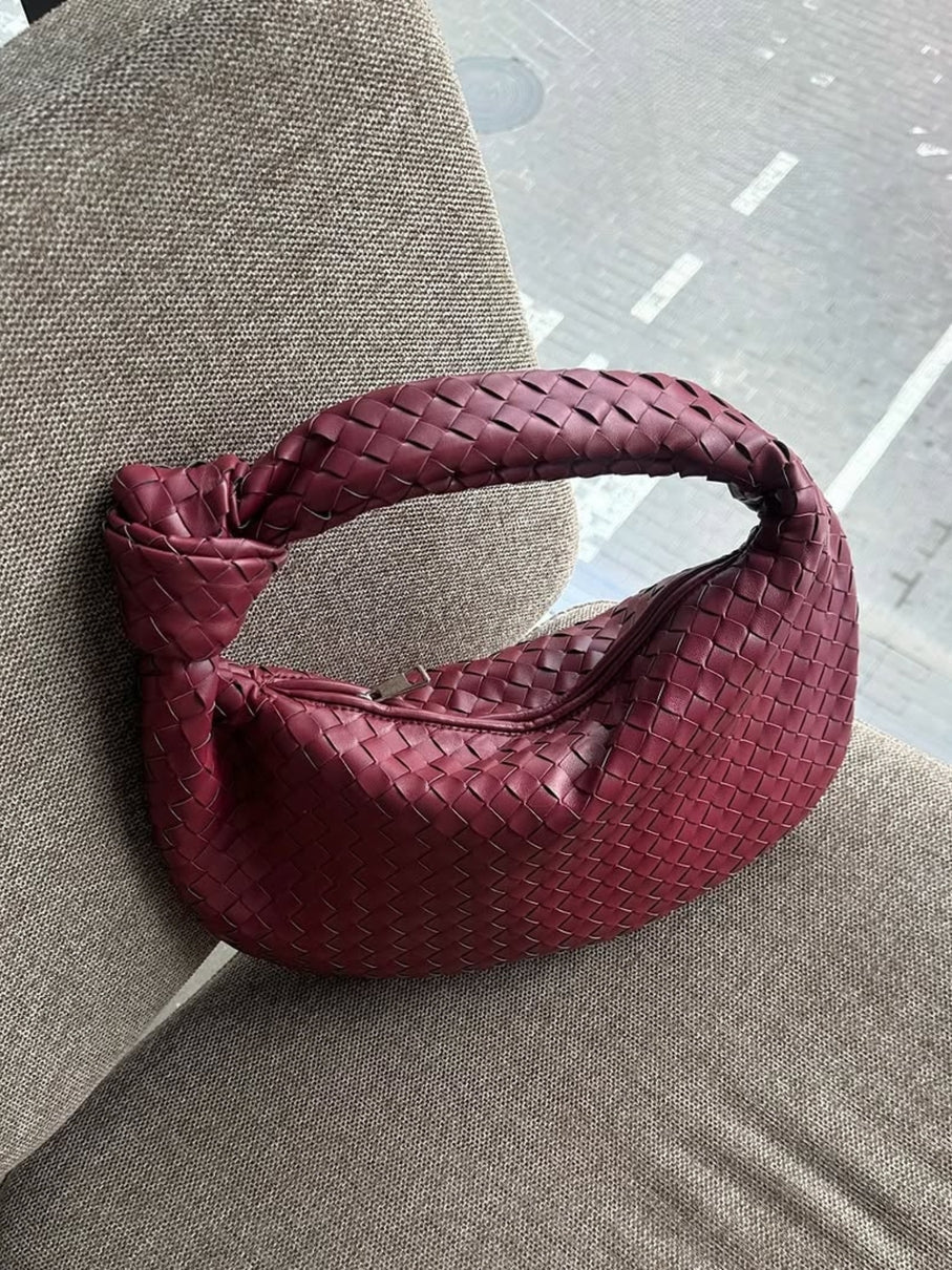 Giselle | Medium Braided Knot Shoulder Bag