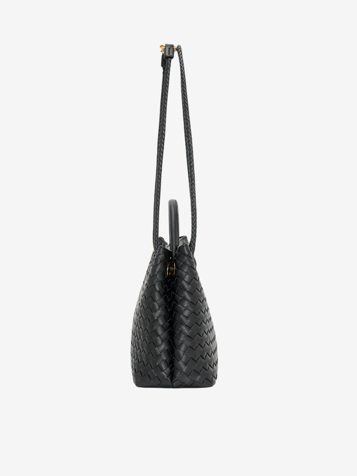 Eloise | Textured Compact Woven Handbag