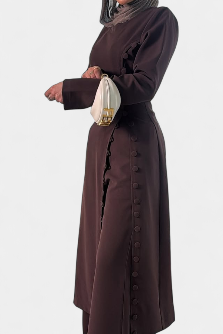 Melissa Lightweight Button-Up Casual Set