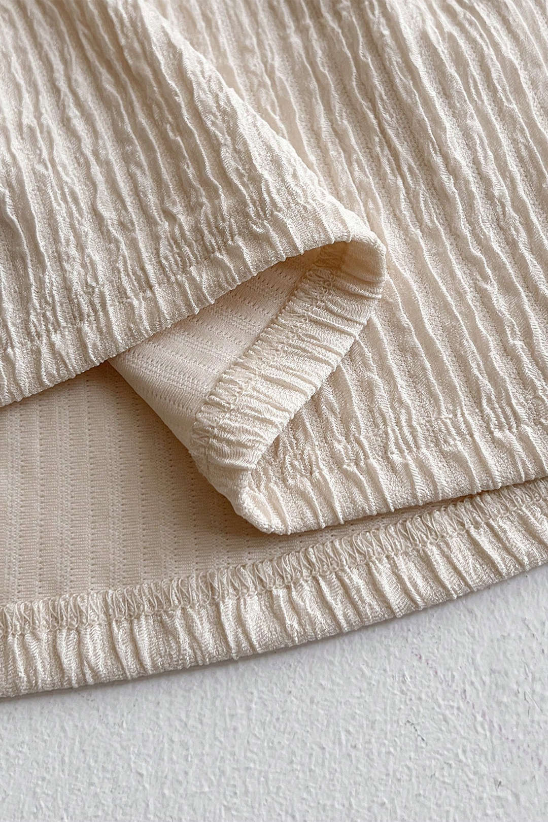 Daline Long Sleeve Contemporary Ensemble with Ruffled Skirt