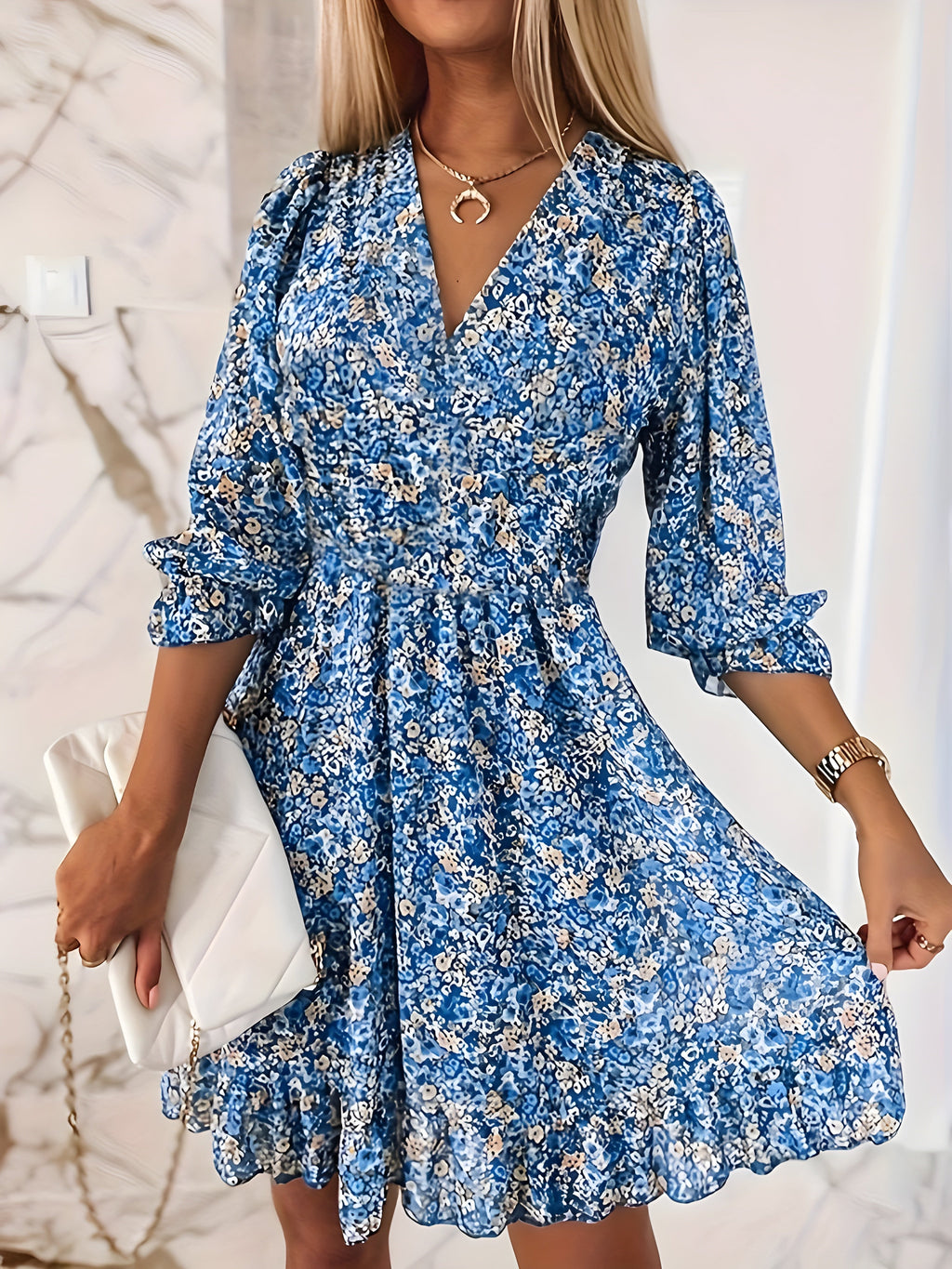 Anne Mette™ | Chic Maxi Dress with a Figure-Flattering Design