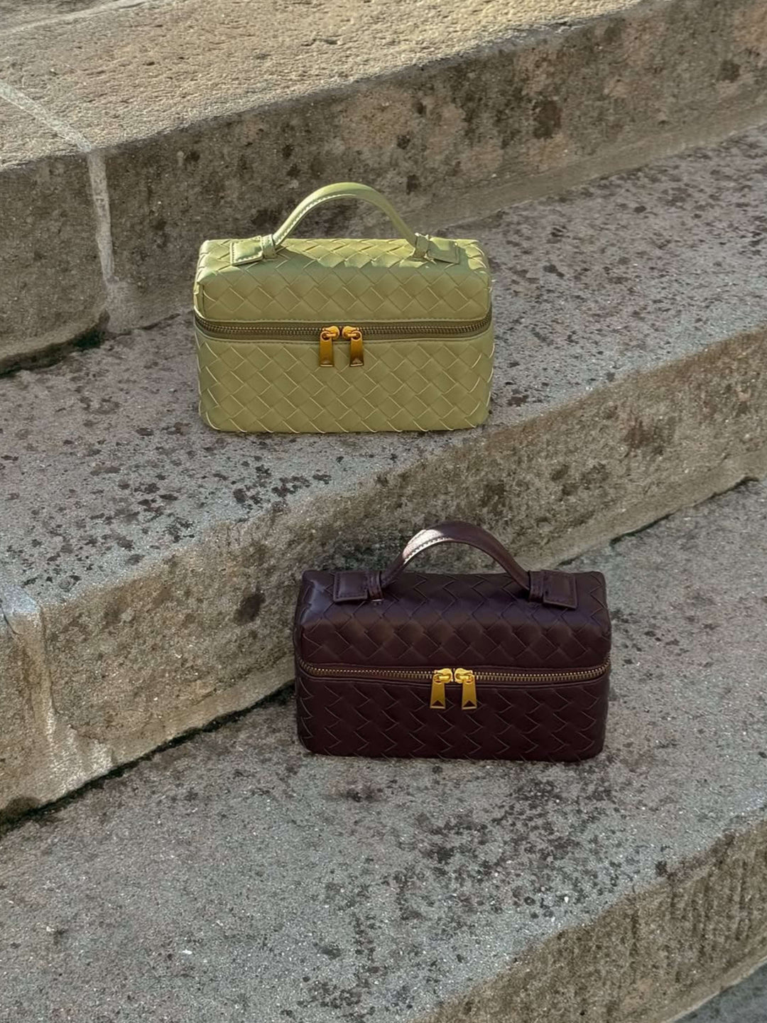 Juliette | Chic Woven Handbag with Elegant Structure