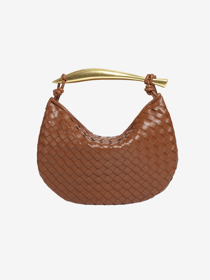 Bianca | Chic Woven Handbag with Elegant Structure