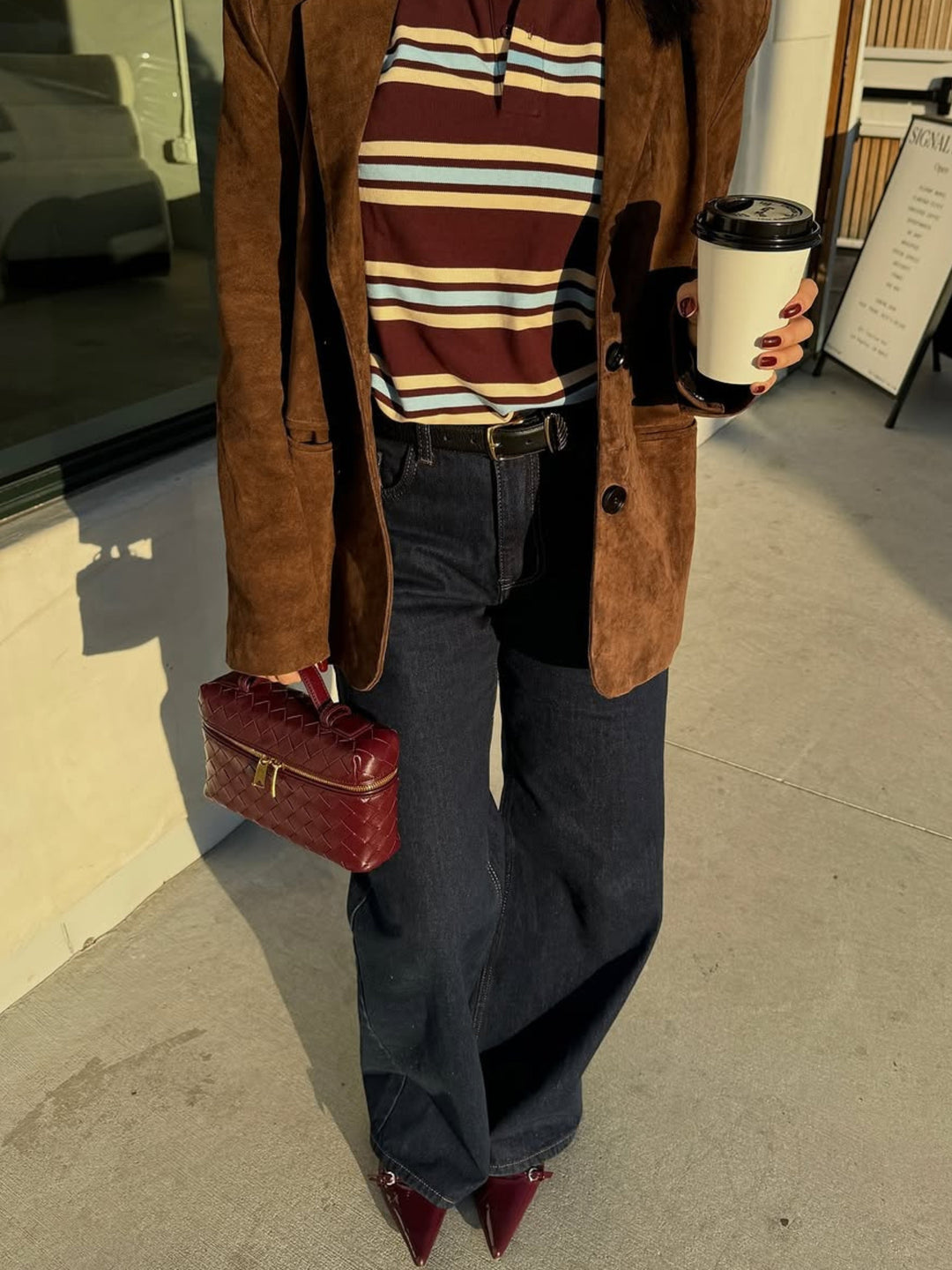 Juliette | Chic Woven Handbag with Elegant Structure