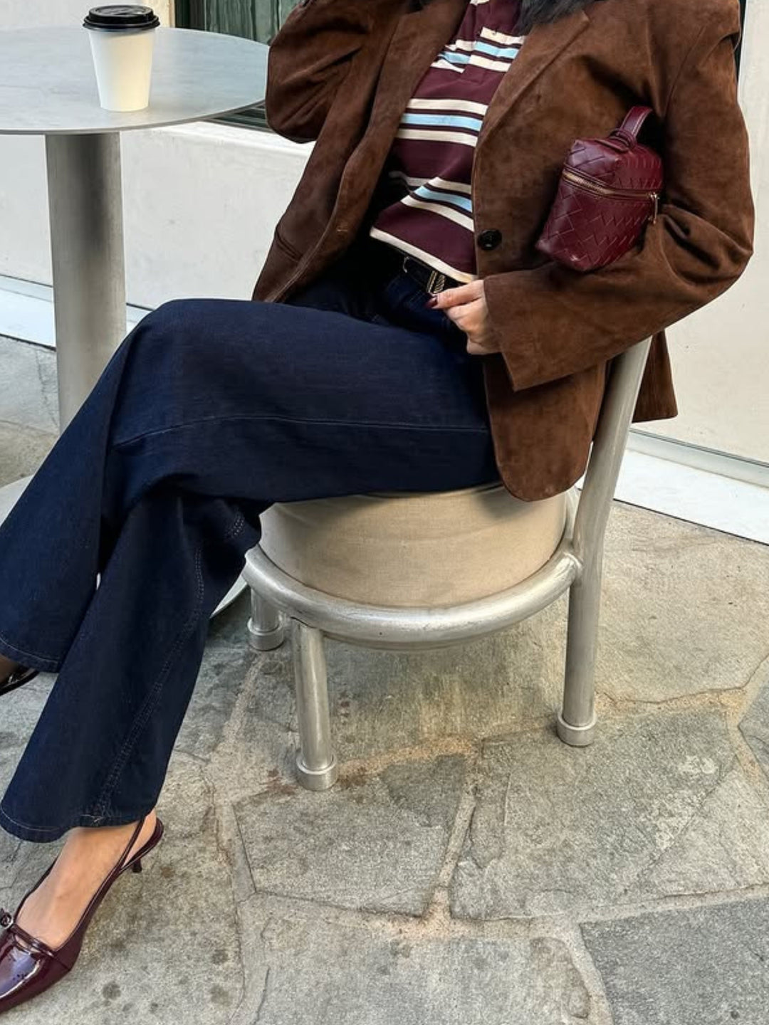 Juliette | Chic Woven Handbag with Elegant Structure