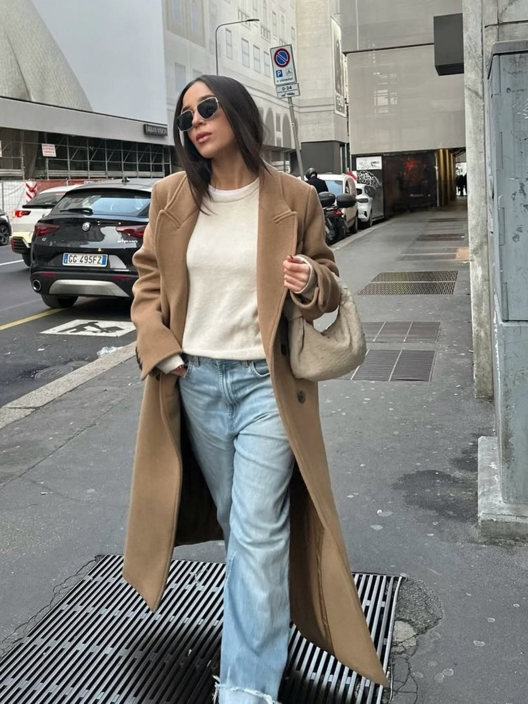 Renee | Velvet Mini Braided Handbag