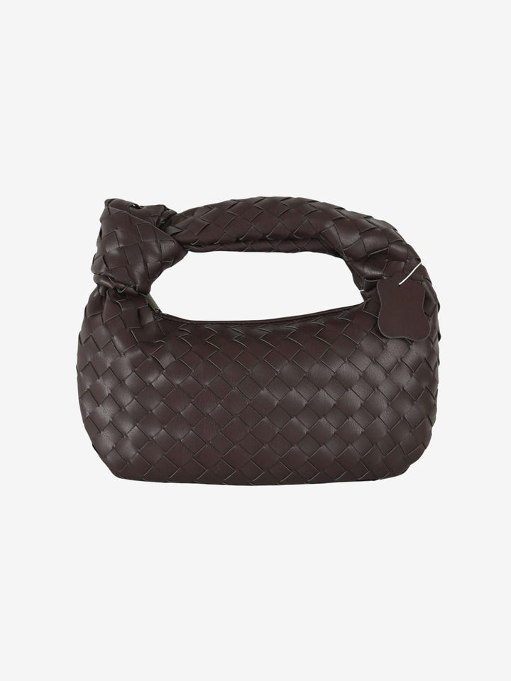 Sienna | Compact Bag with Braided Handle