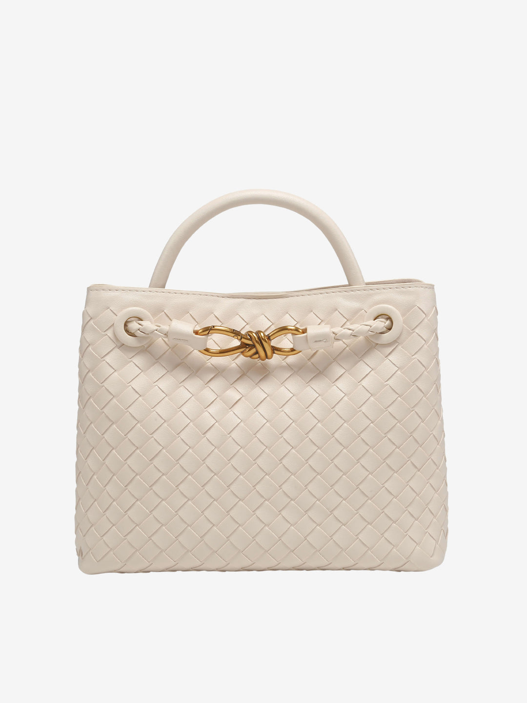 Eloise | Textured Compact Woven Handbag